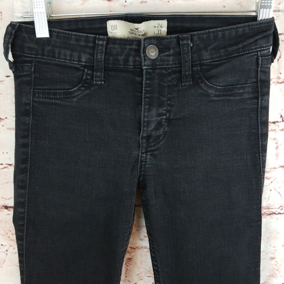 Hollister Denim - 🎁OR Hollister Super Skinny Black Jean